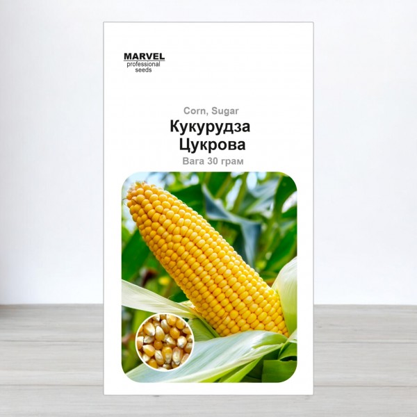 Семена кукурузы Сахарная, 30г, Marvel